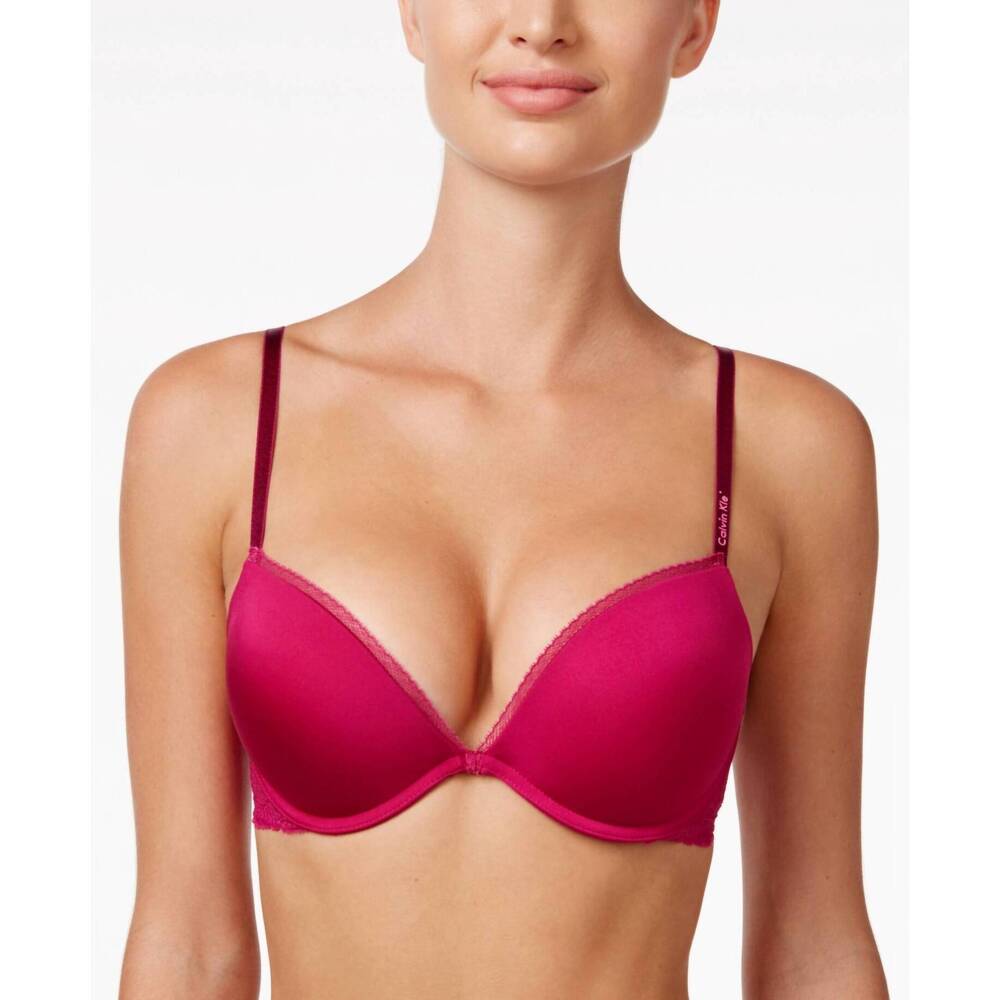 NEW CALVIN KLEIN seductive comfort push up bra in riley